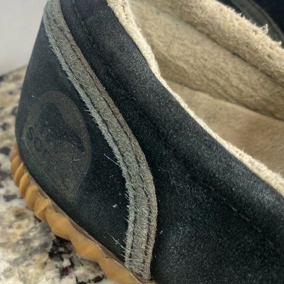 Sorel Dude Moc black slippers | size 7 - Picture 11 of 12